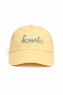 Shade your face in style. The Honëlo soft cotton cap with embroidered logo.