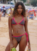 The perfect bikini for flawless tanlines. Featuring a bold leopard print and a minimal unpadded fit for a natural look.