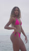 Honëlo’s timeless triangle bikini top. Comfortable, adjustable, and designed for endless beach days.